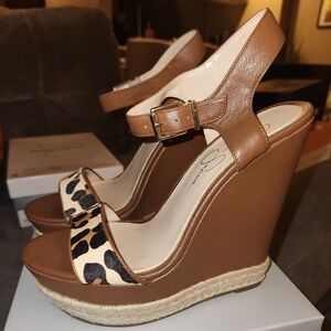 Jessica Simpson Ashella Platform Wedge Sandals